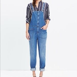 Madewell Dungaree Denim Overalls
